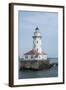 Illinois, Chicago. Lake Michigan, Chicago Harbor Light-Cindy Miller Hopkins-Framed Photographic Print