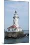 Illinois, Chicago. Lake Michigan, Chicago Harbor Light-Cindy Miller Hopkins-Mounted Photographic Print