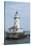 Illinois, Chicago. Lake Michigan, Chicago Harbor Light-Cindy Miller Hopkins-Stretched Canvas