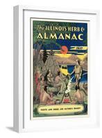 Illinois Herb Almanac-null-Framed Premium Giclee Print