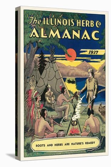 Illinois Herb Almanac-null-Stretched Canvas