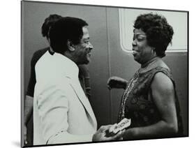 Illinois Jacquet and Sarah Vaughan, Capital Radio Jazz Festival, Knebworth, Hertfordshire, 1981-Denis Williams-Mounted Photographic Print