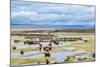 Illinois River Meanders through Arapaho National Wildlife Refuge, North Park near Walden, Colorado,-PixelsAway-Mounted Photographic Print