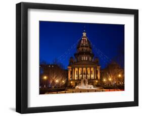 Illinois State Capitol-Steve Gadomski-Framed Photographic Print