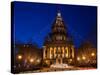 Illinois State Capitol-Steve Gadomski-Stretched Canvas