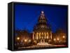 Illinois State Capitol-Steve Gadomski-Framed Stretched Canvas