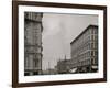 Illinois Street, North from Washington, Indianapolis, Ind.-null-Framed Photo