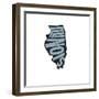 Illinois-Art Licensing Studio-Framed Giclee Print