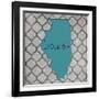 Illinois-N. Harbick-Framed Art Print