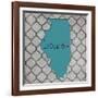 Illinois-N. Harbick-Framed Art Print