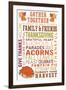 Illiopolis, IL - Gather Together - Thanksgiving Typography-Lantern Press-Framed Art Print