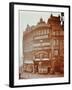 Illuminated Advertisements on Shop Fronts at 7, Oxford Street, London, 1909-null-Framed Photographic Print