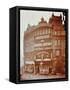 Illuminated Advertisements on Shop Fronts at 7, Oxford Street, London, 1909-null-Framed Stretched Canvas