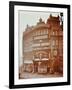 Illuminated Advertisements on Shop Fronts at 7, Oxford Street, London, 1909-null-Framed Photographic Print