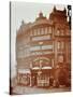 Illuminated Advertisements on Shop Fronts at 7, Oxford Street, London, 1909-null-Stretched Canvas