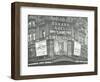 Illuminated Advertisements on the Front of the Hippodrome, Charing Cross Road, London, 1911-null-Framed Photographic Print