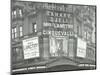 Illuminated Advertisements on the Front of the Hippodrome, Charing Cross Road, London, 1911-null-Mounted Photographic Print