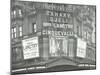 Illuminated Advertisements on the Front of the Hippodrome, Charing Cross Road, London, 1911-null-Mounted Photographic Print