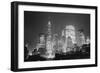 Illuminated Buildings-Philip Gendreau-Framed Photographic Print