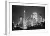 Illuminated Buildings-Philip Gendreau-Framed Photographic Print