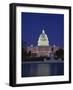 Illuminated Capitol at night, Washington D.C.-Murat Taner-Framed Photographic Print