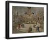 Illuminated Celebration in Frankfurt for Joseph II in 1764, Colour of 1769, Germany, 18th Century-null-Framed Giclee Print