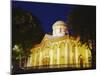 Illuminated Church on Pilies Gatve, Vilnius, Lithuania, Baltic States, Europe-Ian Trower-Mounted Photographic Print