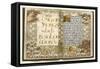 Illuminated Copy of the Old Testament (Vellum)-English-Framed Stretched Canvas