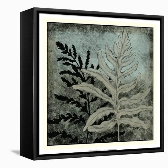 Illuminated Ferns II-Megan Meagher-Framed Stretched Canvas