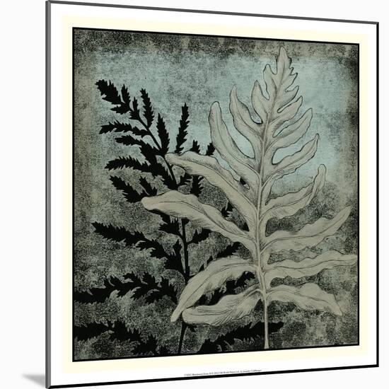 Illuminated Ferns II-Megan Meagher-Mounted Art Print