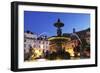 Illuminated Fountain at Night-Stuart Forster-Framed Photographic Print