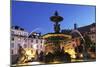 Illuminated Fountain at Night-Stuart Forster-Mounted Photographic Print