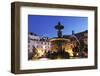 Illuminated Fountain at Night-Stuart Forster-Framed Photographic Print