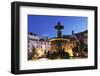 Illuminated Fountain at Night-Stuart Forster-Framed Photographic Print