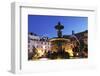 Illuminated Fountain at Night-Stuart Forster-Framed Photographic Print