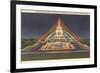 Illuminated Fountain, Belle Isle, Detroit, Michigan-null-Framed Premium Giclee Print