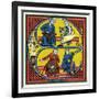 Illuminated Letter E-null-Framed Premium Giclee Print