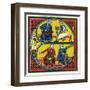 Illuminated Letter E-null-Framed Art Print