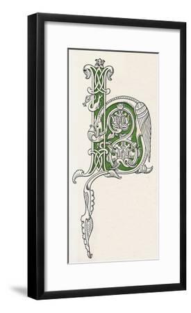 'Illuminated Letter H' Giclee Print | AllPosters.com