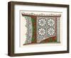 Illuminated Letter L-null-Framed Art Print