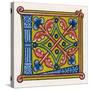 Illuminated Letter L-null-Stretched Canvas