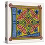 Illuminated Letter L-null-Stretched Canvas