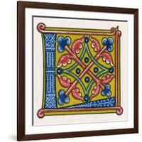 Illuminated Letter L-null-Framed Premium Giclee Print