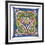 Illuminated Letter O-null-Framed Art Print