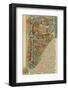 Illuminated Letter "P" Showing King Solomon Writing His "Proverbs", from a German Bible-null-Framed Photographic Print