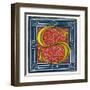 Illuminated Letter S-null-Framed Art Print