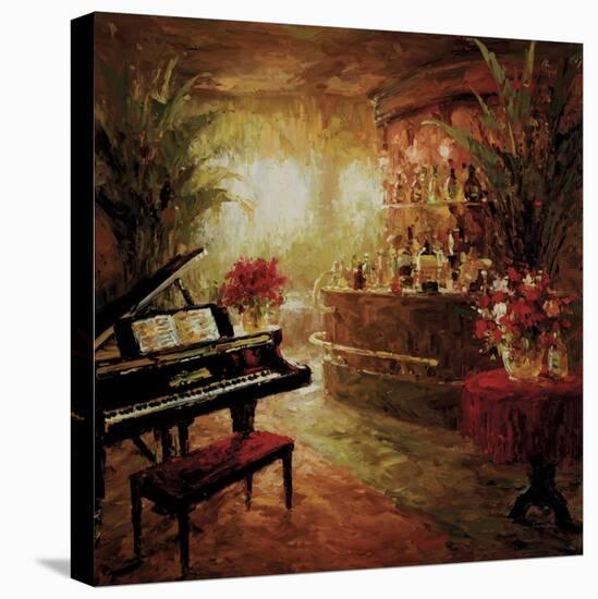 Illuminated Lounge-Foxwell-Stretched Canvas