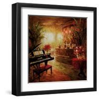 Illuminated Lounge-Foxwell-Framed Art Print