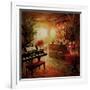 Illuminated Lounge-Foxwell-Framed Art Print