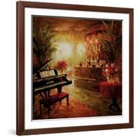 Illuminated Lounge-Foxwell-Framed Art Print